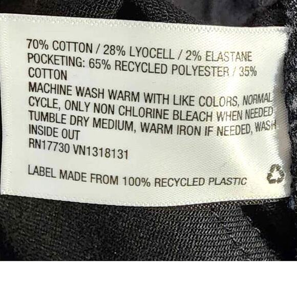 Universal Thread Black High Rise Slim Straight Leg Vintage Stretch Jeans 2 NWOT - Picture 5 of 7